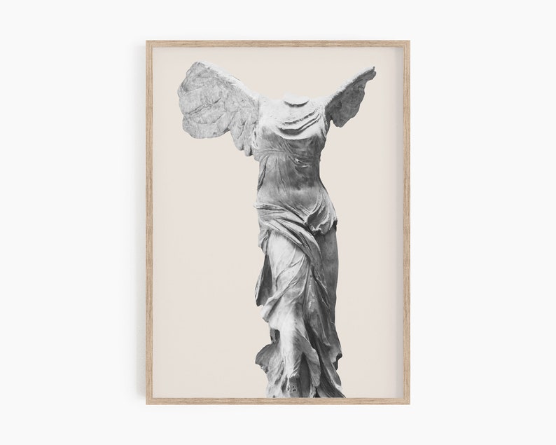 3 Pieces Wall Art Greek Statue Prints Neutral Art Etsy