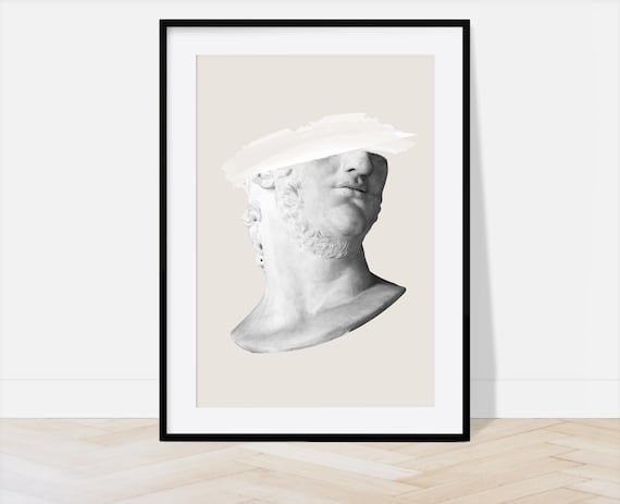 Nero Claudius Statue Print Rome statue Néron Digital | Etsy