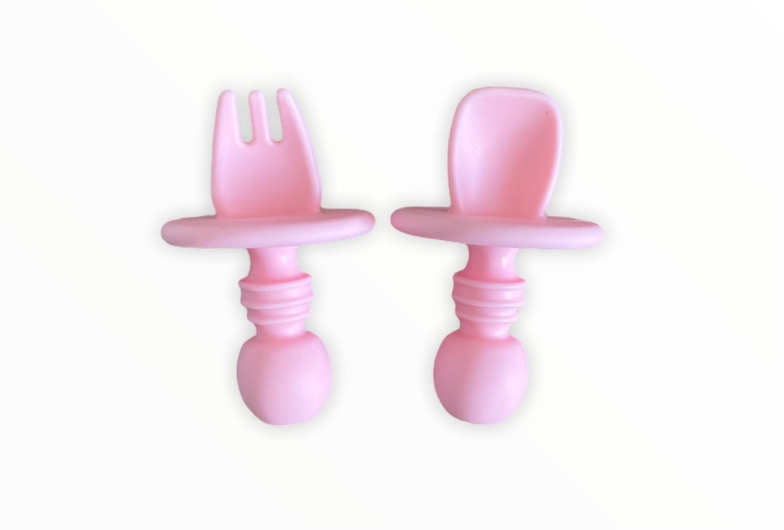 Silicone Baby & Toddler Training Utensils SET Baby Etsy