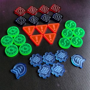 X-Wing Compatible Token Set (30 Tokens)