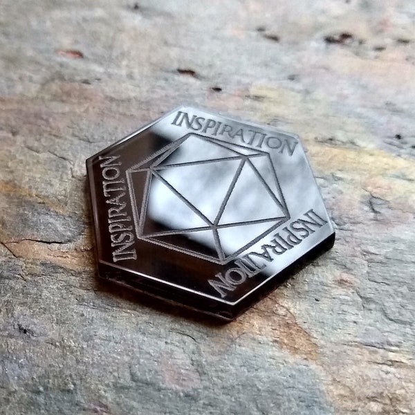 Dungeons and Dragons Inspiration Tokens (Set of 6)