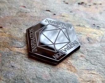 Dungeons and Dragons Inspiration Tokens (Set of 6)