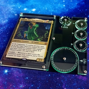 Magic Commander EDH Command Zone Tray - MTG Magic The Gathering Compatible