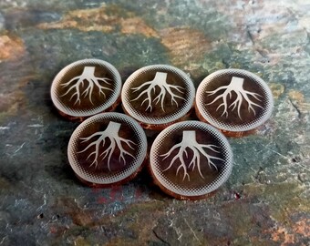 Marvel Crisis Protocol-kompatibla rootade tokens (5-pack)