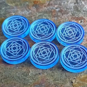 Malifaux Summoned Markers (set of 6 x 15mm)