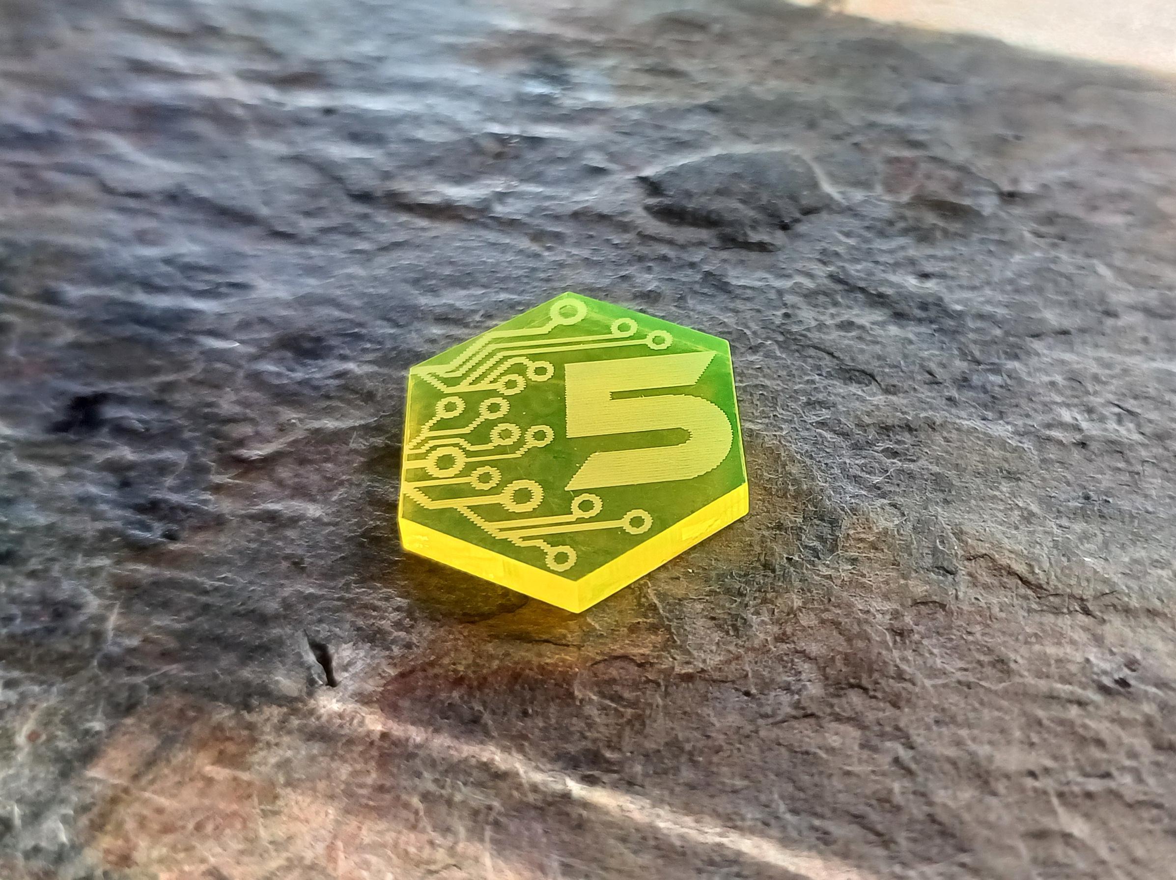Netrunner - 5 Credit Tokens- Set of 6 - Etsy