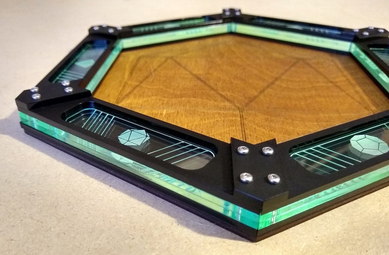 D20 Dice Tray Dungeons and Dragons Etsy