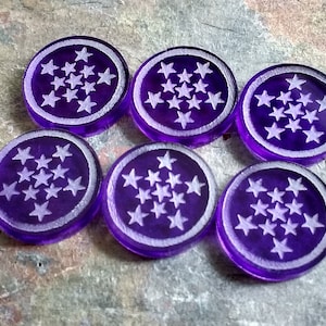 Brilliance Condition tokens (6 x 15mm)