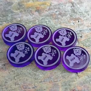 Malifaux Stuffing Markers (set of 6 or 12 x 15mm)