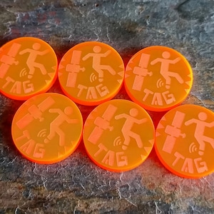 Netrunner - Tokens de tag - conjunto de 6