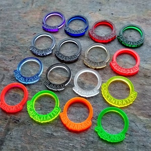 Dungeons and Dragons Condition Ring (SINGLE Ring)