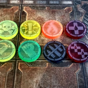 Hive War Tokens 10 of a kind image 2