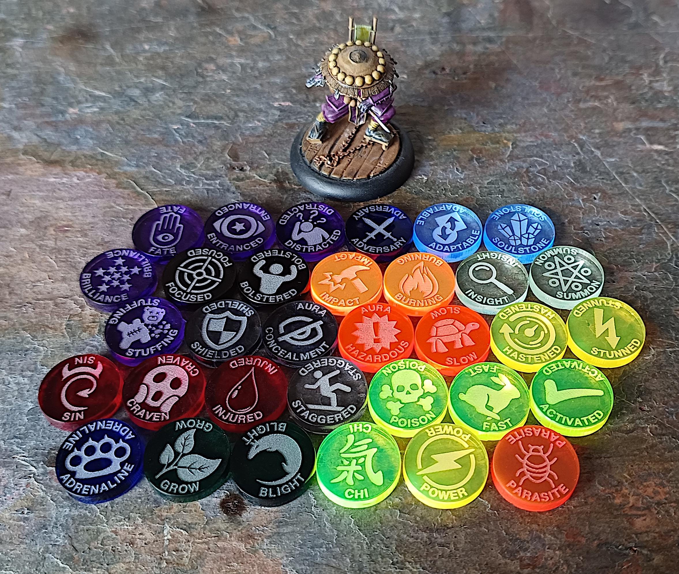 Small Token Pick n' Mix! (various quantities 6-48!)
