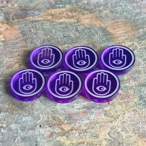 Malifaux Fate Markers (set of 6 or 12 x 15mm)