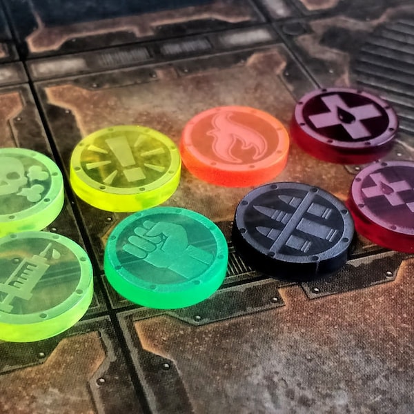 Hive War Tokens (10 of a kind)