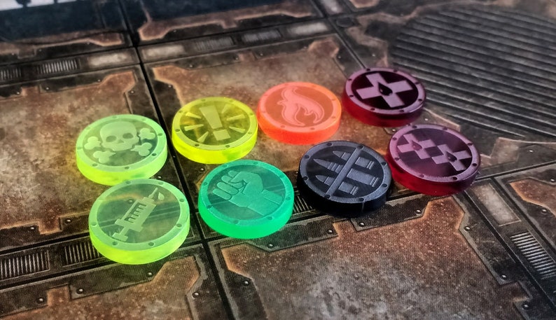 Hive War Tokens 10 of a kind image 1