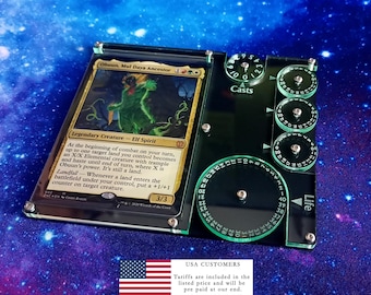 Magic Commander EDH Command Zone Tray - MTG Magic The Gathering Compatible