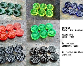 Small marker set (6 Tokens)