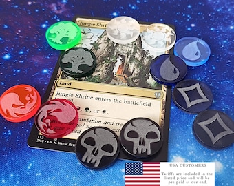 マジック：ザ・ギャザリング（MTG）用マナマーカー25個セット - Etsy 日本