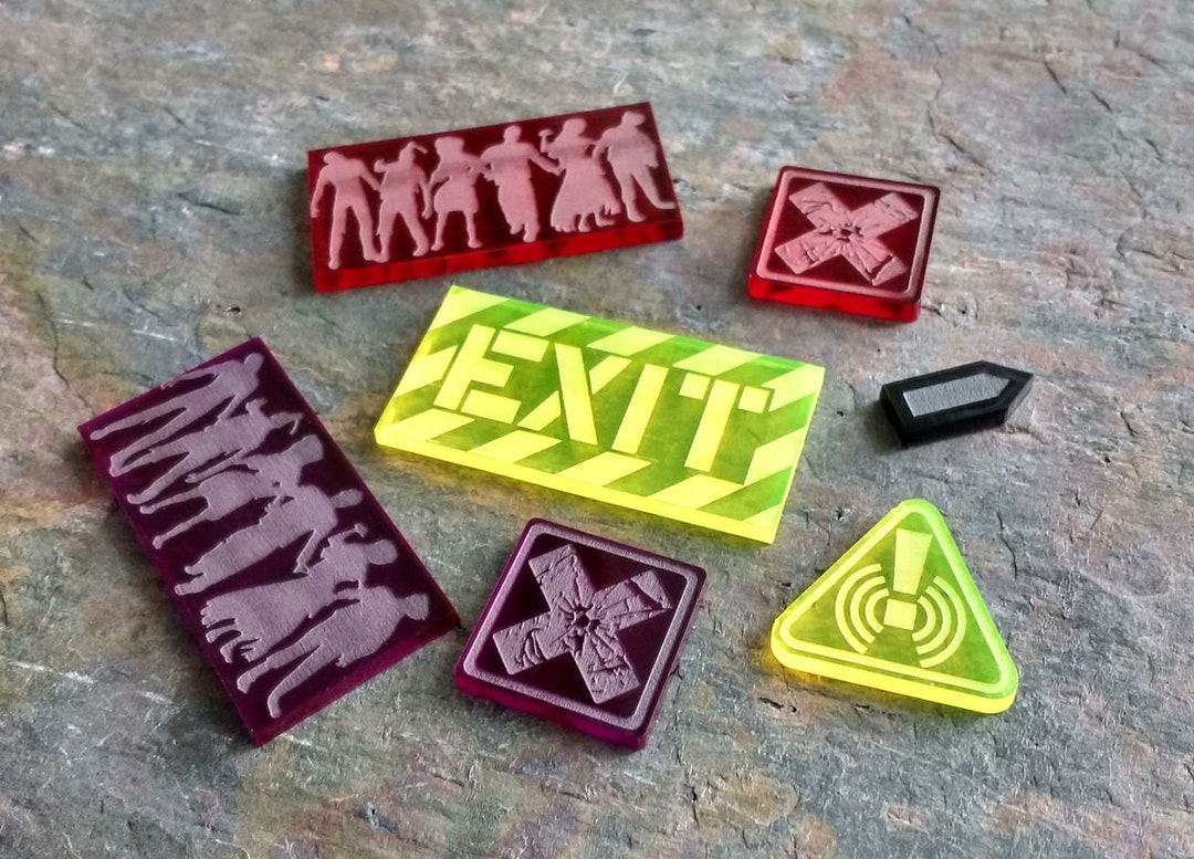 Zombicide Black Pest Objektiv Türen & Objektiv Token Bundle