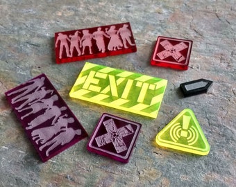 Zombicide Token Set (74 Tokens)