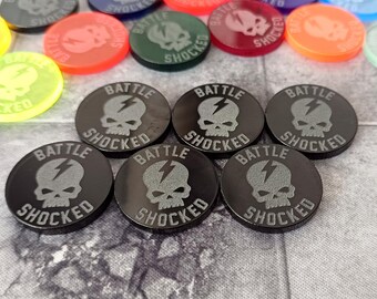 Battle Shock Tokens (Set of 6)