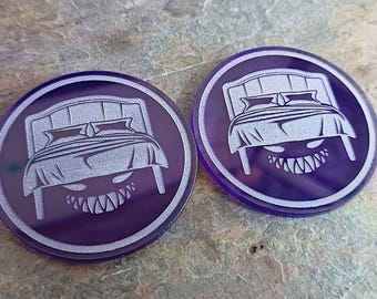 Under the Bed Markers (2 x 50mm)