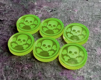 Poison Condition tokens (12 x 15mm)