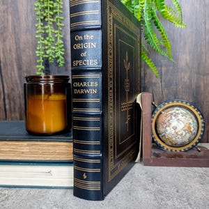 1976 Darwin O powstawaniu gatunków – Easton Press – Ilustracje Landacre