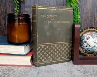 William Wordsworth Sonnets: 1884 Suttaby & Co. Edition