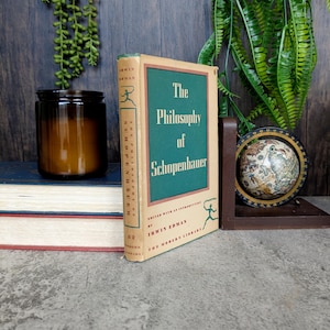 La filosofia di Schopenhauer 1956 Modern Library Series - Letteratura classica d'epoca - Stile editoriale di metà secolo