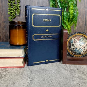 Emma Jane Austen 2003 Wordsworth Deluxe Edition Literary Classics - Bonded Leather Style