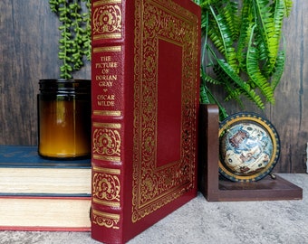 Die Bilder des Dorian Gray Oscar Wilde 2004 Easton Press – Fein gebundene ästhetische klassische Literatur – Illustriert von Lucille Corcos