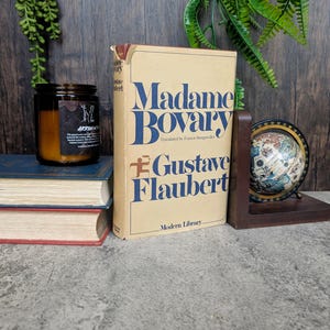 Madame Bovary by Gustave Flaubert 1957 - Modern Library - Translated Francis Steegmuller - Vintage Classic Literature