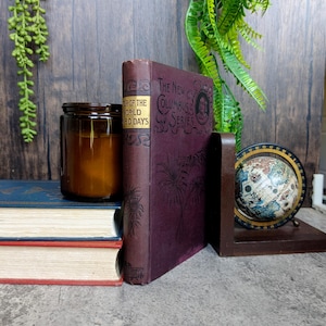 Around (Tour of) the World in 80 Days ca. 1892 Jules Verne - International Book Company - Phileas Fogg - New Columbus Series