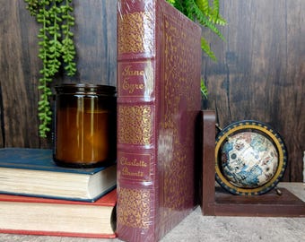Jane Eyre Charlotte Bronte 1978 Easton Press - Vintage Illustrated Classics - Lithographs by Barnett Freedman