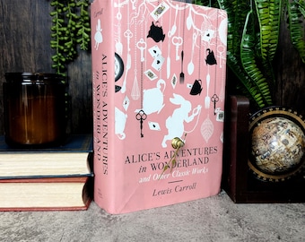 Book Clock: Alice in Wonderland Lewis Carroll