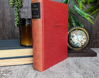 Werke von Tolstoi 1928 - Leo Tolstoi - One Volume Edition von Walter J Black Reader's Service - Antike Gedichte und Geschichten