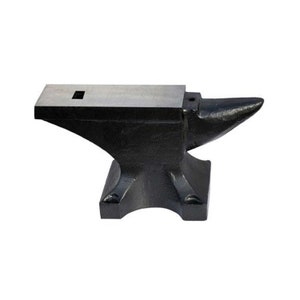 10kg Cast Iron Anvil Blacksmith Silversmith Single Horn Cast Iron Anvil Powder Coated Ideal for metal forming riveting and general metalwork