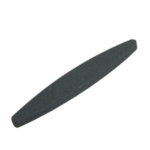Boat Shape Sharpening Stone Ideal for sharpening Blades chisel Tools and garden tools Aluminium oxide construction 230mm X 35mm in Size