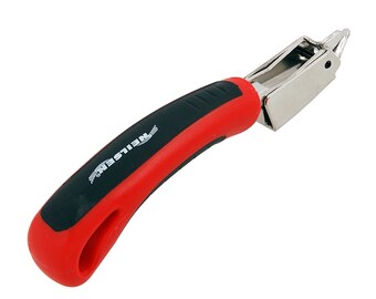 Heavy Duty Staple Remover With Double Prong Head - Industrial Tack Puller For Furniture & Floors