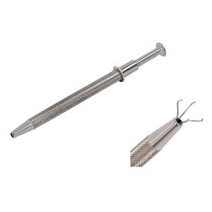 Prong Holder Professional Diamond Holder Pick-Up Tool, Stainless Beads  Diamond Gems Prong Tweezer Catcher Grabber For Casting Tools Small Parts  Pickup