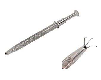 Diamond Picker Pick-up Tool 4 Prongs picking Small Parts Jewellery Diamonds Beads Small Screw stone Jewelry Watchmaker Picker Grabber Holder