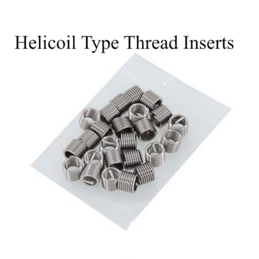 Helicoil Type Thread Inserts for Wood Metal Plastic 4 Different Sizes for Screws Bolts Etsy