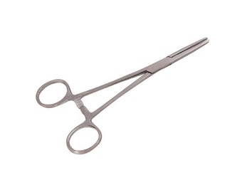 Pinzas hemostáticas de nariz recta de acero inoxidable de 152mm y 6 pulgadas, diseño de tipo hemostato ergonómico para sujetar y quitar artículos