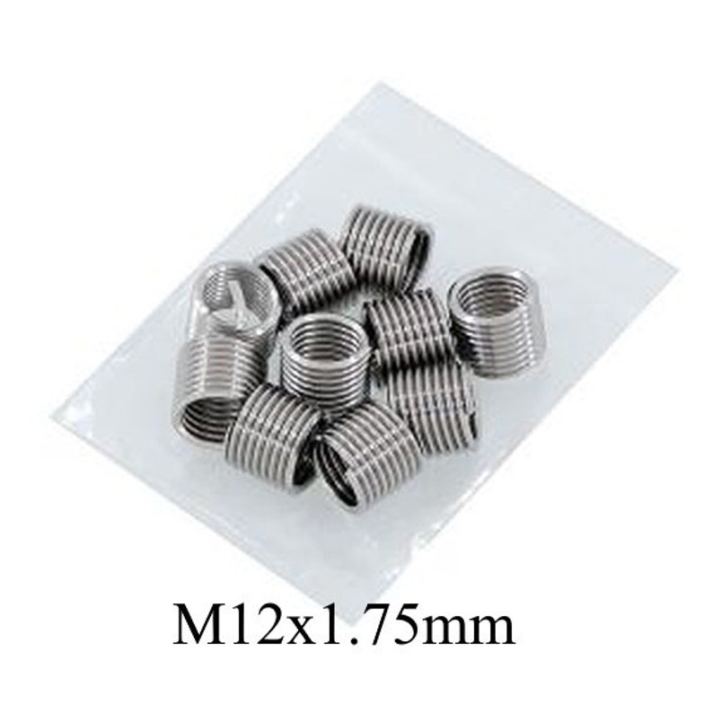 Helicoil Type Thread Inserts for Wood Metal Plastic 4 Different Sizes