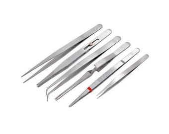 Pince à épiler Pointe Fine – Acier Inox Anti-magnétique – Outils Masters UK