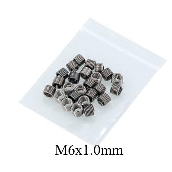 Helicoil Type Thread Inserts for Wood Metal Plastic 4 Different Sizes