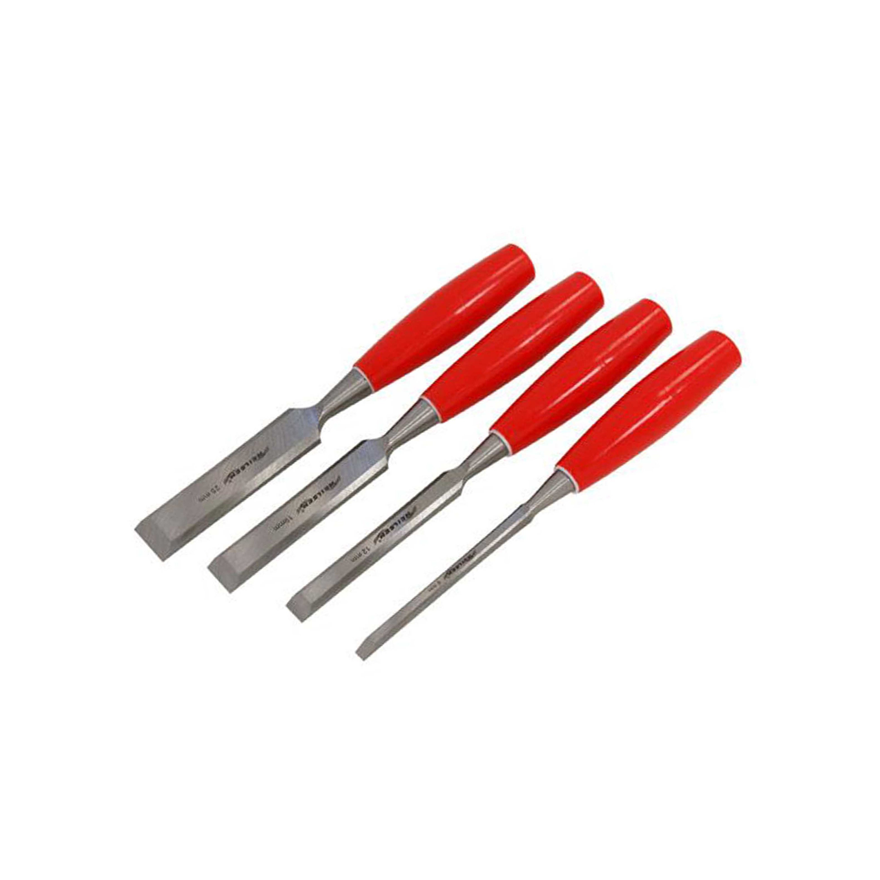 4 Piece 6 12 19 25 Mm Wood Wooden Chisels Chisel Set With Precision ...