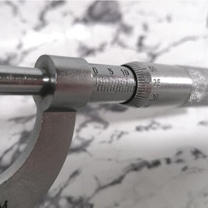 Micro Meter Measuring Tool Engineering Micrometer Measure Device 0-25mm ...